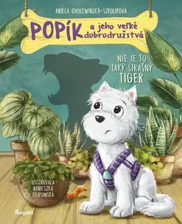Rozprávky Popík a jeho veľké dobrodružstvá 1: Nie je to taký strašný tiger - Aniela Cholewinska - Szkolik,Agnieszka Filipowská,Silvia Kaščáková