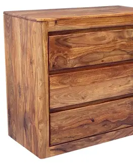 Komody Komoda Tina 90x80x45 z indického masívu palisander