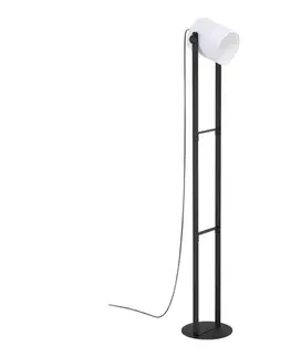 Lampy Eglo 43429 - Stojacia lampa HORNWOOD 1 1xE27/28W/230V 43429