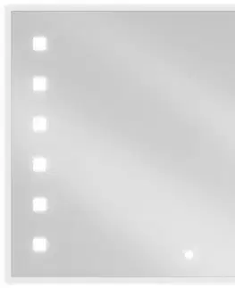 Kúpeľňové zrkadlá MEXEN - Ner zrkadlo s osvetlením 80 x 60, LED 600 9809-080-060-611-00