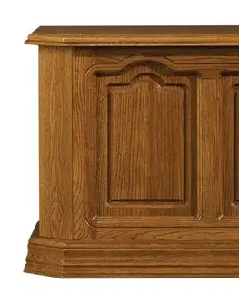 Úložné boxy PYKA Kinga rustikálna truhlica drevo D3
