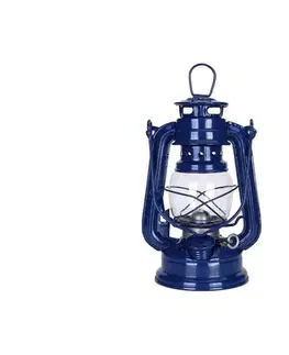 Lampy BRILAGI - Petrolejová lampa LANTERN 19 cm tmavomodrá PTUR19