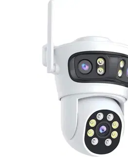 LED osvetlenie  NEO 07823L - Inteligentná vonkajšia kamera so snímačom 2MP+2MP+2MP 5V Wi-Fi 07823L