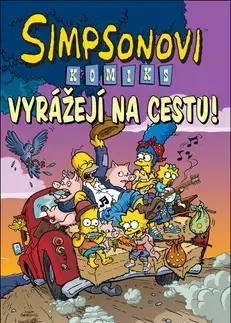 Komiksy Simpsonovi Vyrážejí na cestu - Matt Groening,Petr Putna
