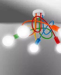 Lampy do spálne Luster W-LOOP/5 MIX LW5