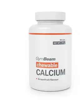 Vápnik GymBeam Vápnik, tablety na cmúľanie grapefruit