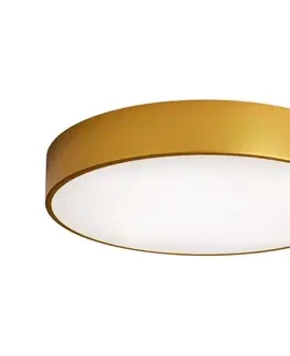 Svietidlá  Stropné svietidlo CLEO 4xE27/24W/230V pr. 50 cm zlatá 5907623691910