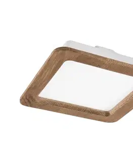 Svietidlá  LED Podhľadové svietidlo WOODY SPOT LED/17W/230V 3000K orech 18,5x18,5 cm LD-PK-1/ORZECH