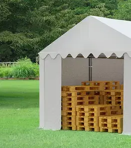 Skladové stany Skladový stan 5x8m sivá KLASIK