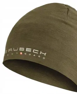 Zimné čiapky Čiapka Brubeck Merino Khaki - L/XL