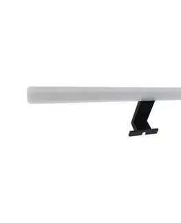 Svietidlá  LED Kúpeľňové osvetlenie zrkadla MIRROR LED/10W/230V 50 cm IP44 čierna 008 0001245