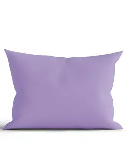 Dekoračné obliečky MKLozkoviny.sk Bavlnená obliečka na vankúš Renforcé 70 × 90 cm - Jasmine levanduľová-  -
