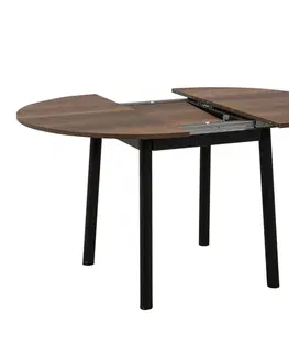 Konferenčné stolíky Jedálenský stôl Oliver Walnut Black
