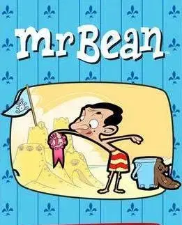 Zjednodušené čítanie Mr Bean: A Day at the Beach (book & CD) - Sarah Silver
