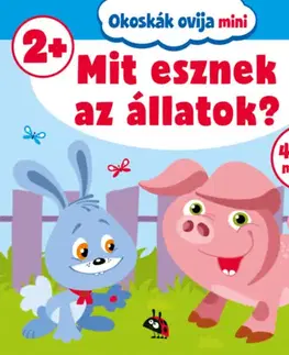Nalepovačky, vystrihovačky, skladačky Okoskák ovija mini - Mit esznek az állatok?
