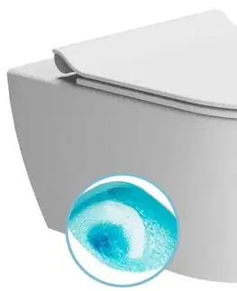 Záchody GSI - PURA závesná WC misa, Swirlflush, 36x55cm, biela ExtraGlaze 881511