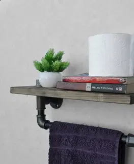 Doplnky do kúpeľne Pipe Shelf Boruraf035