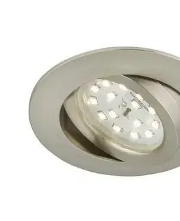 Svietidlá Briloner 7296-012 - LED Stmievateľné podhľadové svietidlo LED/6,5W/230V IP23 chróm 7296-012