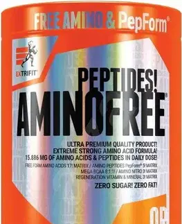 Komplexné aminokyseliny Amino Free Peptides - Extrifit 400 g Pomaranč