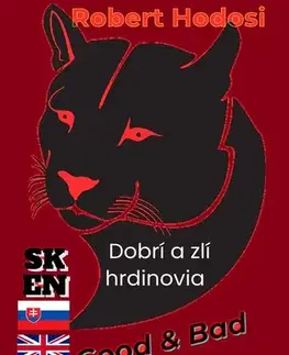 Učebnice a príručky Dobrí a zlí hrdinovia, EN, SK - Robert Hodosi