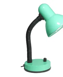 Lampy Prezent Stmievateľná stolná lampa KADET-S 1xE27/40W zelená 3092ZN