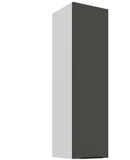 Kuchynské skrinky visiace Kuchynská skrinka Aria-Gr/Wh Anti Fingerprint 30g-108 1f