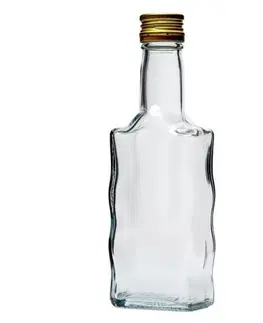 Shakery Kinekus Fľaša sklenená 200ml s uzáverom