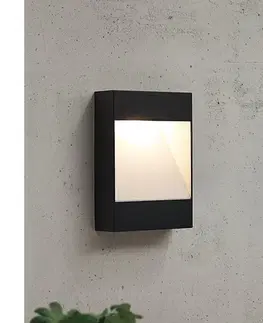 Záhradné lampy Eglo 98095 - LED Vonkajšie nástenné svietidlo MANFRIA LED/10W/230V IP44 98095