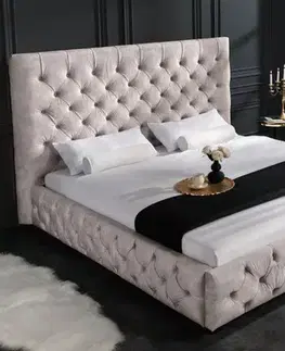 Postele Chesterfield posteľ PALLAS Dekorhome