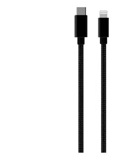 Predlžovacie káble Winner Group - USB kábel Lightning / USB-C 60W 50cm čierna WINTYPCLI50CM