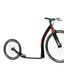 Kolobežky Kolobežka Crussis ROAD 4.2-2 čierno-červená 28"/20"