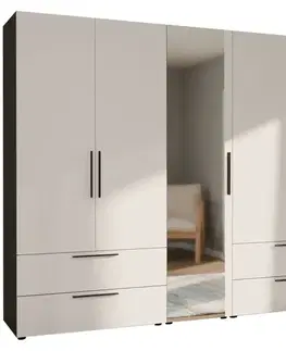 Šatníkové skrine Skriňa Moduklix Set 25 Biela/Dub Cabezone