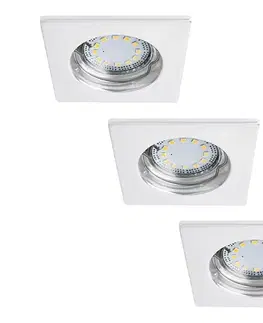 LED osvetlenie Rabalux 1052 - SADA 3x LED podhľadové svietidlo LITE 1xGU10-LED/3W/230V IP44 1052