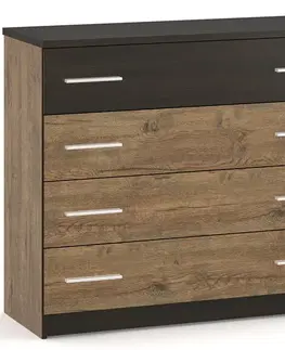 Spálňové zostavy NABBI Verify spálňa dub april / wenge