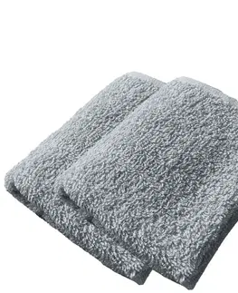 Uteráky Froté malý uterák deluxe sivý 30x50cm TiaHome