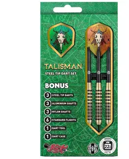 Šípky Šípky Shot Value Range Talisman Brass Steel 3ks 24 g