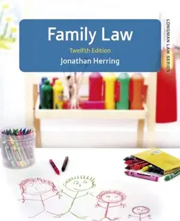 Učebnice, slovníky Family Law, Longman Law series - Jonathan Herring