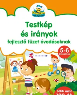 Pre predškolákov Testkép és irányok - fejlesztő füzet óvodásoknak