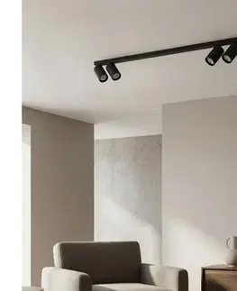 Svietidlá BRILAGI - bodové svietidlo SELE LONG 4xGU10/30W/230V čierne WO-SELE-SP13-BKL-OEM