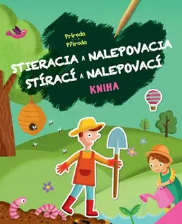 Nalepovačky, vystrihovačky, skladačky Stieracia a nalepovacia kniha: Príroda