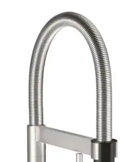 Kuchynské drezy VILLEROY & BOCH VILLEROY & BOCH - Drezová batéria Steel Expert Compact, odnímateľná sprcha, nerez 927300LC