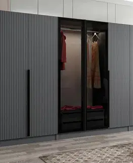 Šatňové skrine Šatníková skriňa Kale Plus - 7806