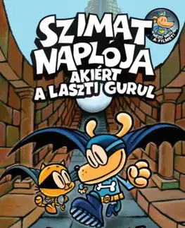 Dobrodružstvo, napätie, western Szimat naplója 7 - Akiért a laszti gurul - Dav Pilkey,Ágota Bozai