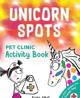 Nalepovačky, vystrihovačky, skladačky Unicorn Spots - Diane Alber