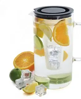 Dekoratívne vázy SIMAX Džbán sklenený s vekom 2,5l, so zásobníkom na ľad bez sitka