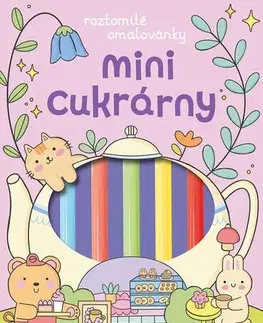 Pre deti a mládež - ostatné Mini cukrárny (Roztomilé omalovánky) - Angelina De Sol