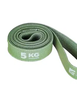 Ostatné fitness náradie Posilňovacia guma inSPORTline Rand Light zelená