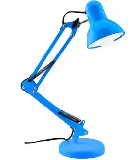 Lampy do obývačky Stolná lampa TOBI BLUE 1XE27 LB1