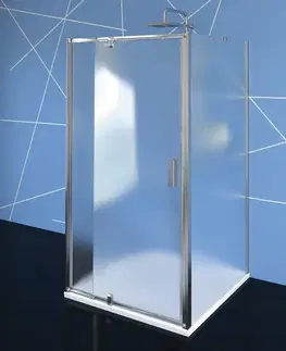 Sprchovacie kúty POLYSAN - EASY sprchový kout tri steny 800-900x800, pivot dvere L/P varianta, sklo Brick EL1638EL3238EL3238