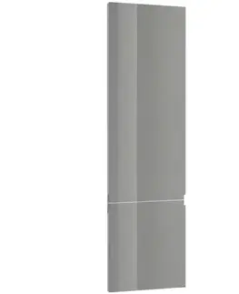 Kuchynské skrinky Čelo skrinky Luxeo F02-D40SP grey lak
